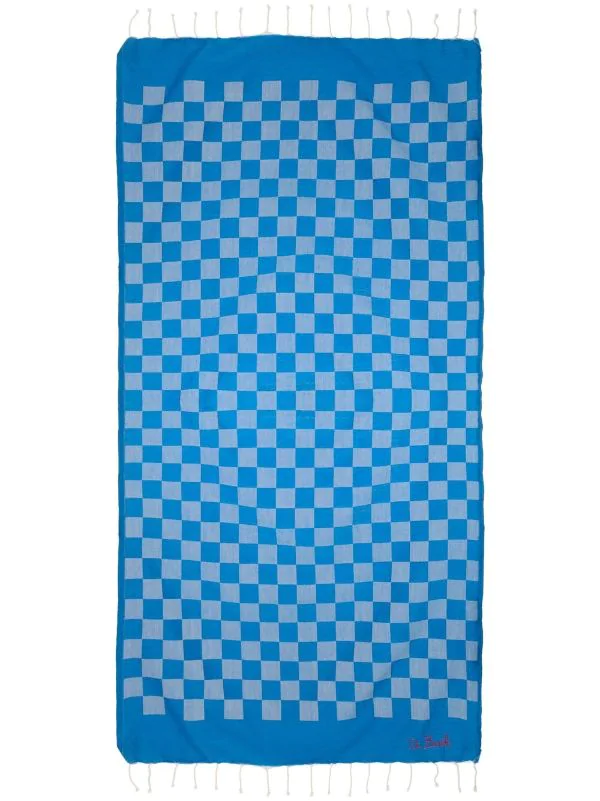 ( Neue Saison ) MC2 Saint Barth Kariertes Badetuch CHECK17 – Bild 3