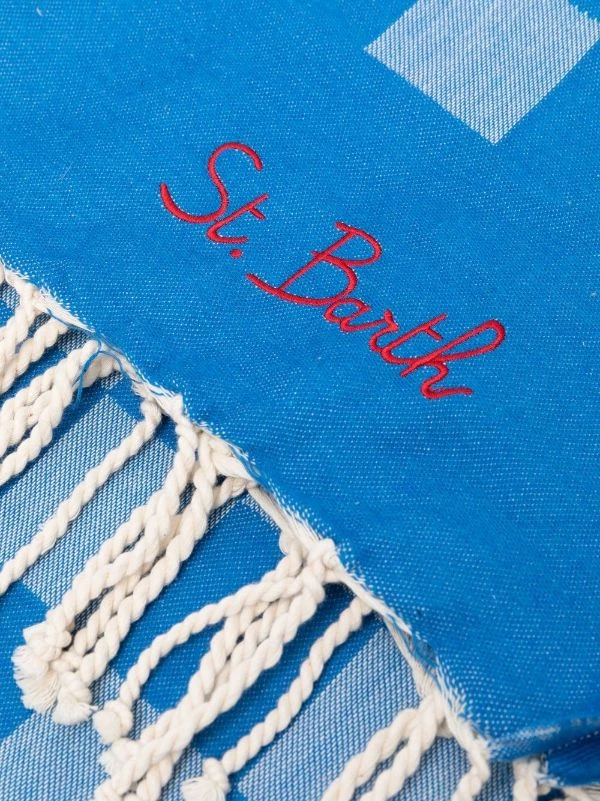 ( Neue Saison ) MC2 Saint Barth Kariertes Badetuch CHECK17 – Bild 2