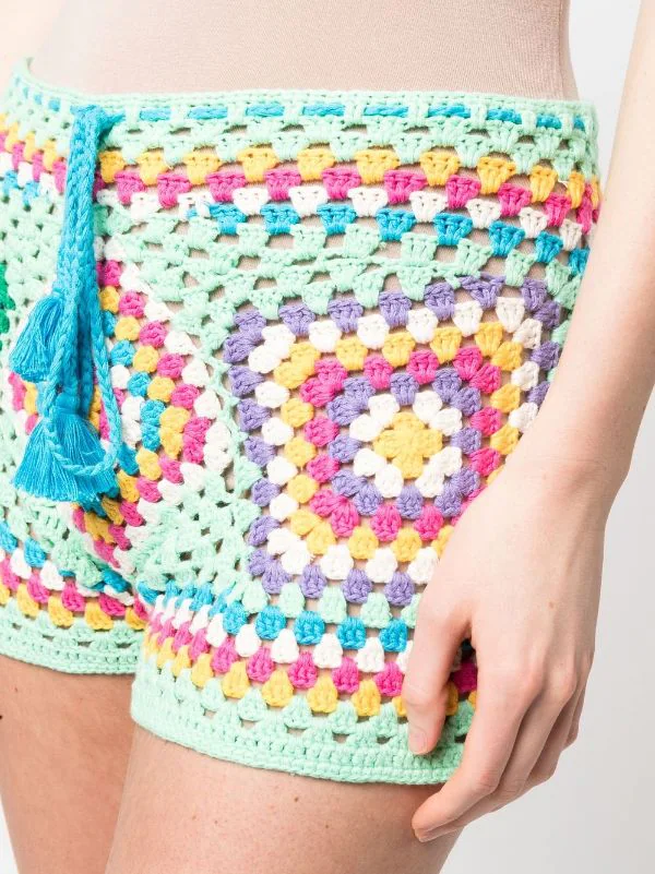 ( Neue Saison ) MC2 Saint Barth CR5521 MULTICOLOR Kalima Shorts Damen – Bild 5