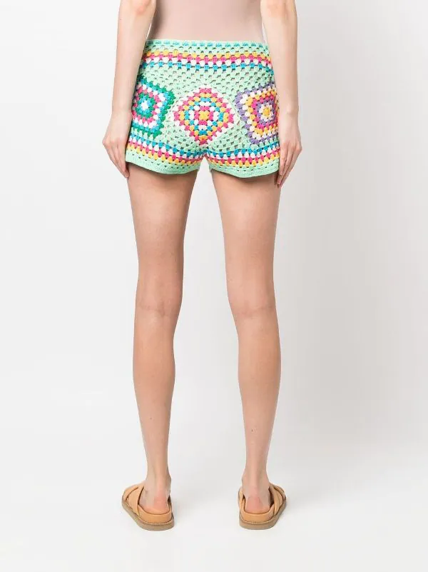 ( Neue Saison ) MC2 Saint Barth CR5521 MULTICOLOR Kalima Shorts Damen – Bild 4