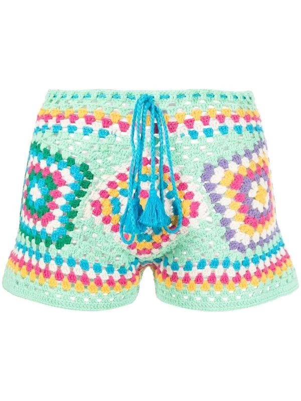 ( Neue Saison ) MC2 Saint Barth CR5521 MULTICOLOR Kalima Shorts Damen