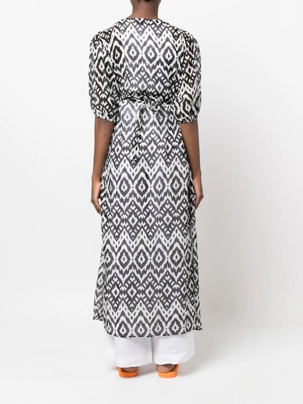 ( Neue Saison ) MC2 Saint Barth 03383B ETNIKAT 01 Sheer-Bluse Damen – Bild 4