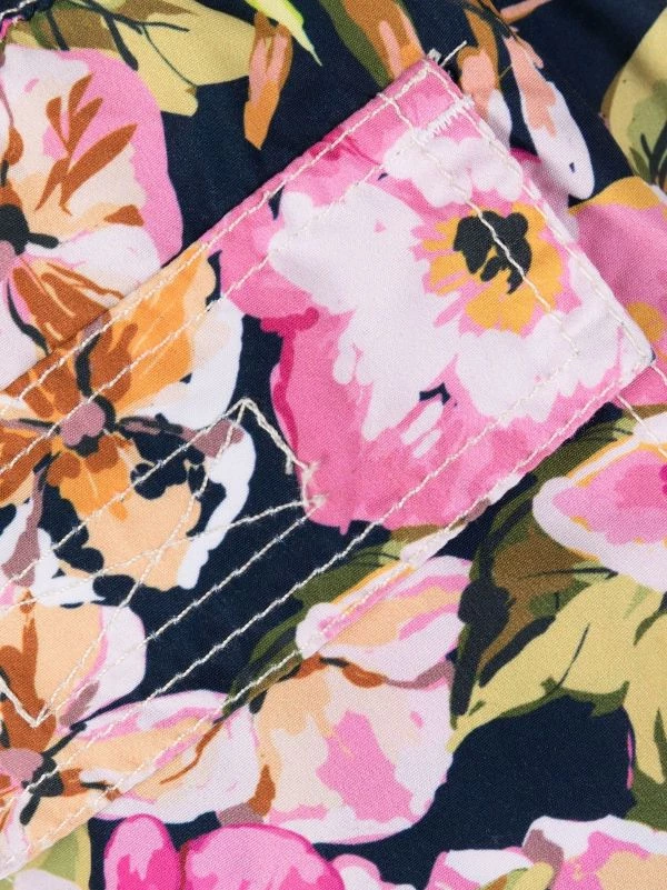 ( Neue Saison ) MC2 Saint Barth Badeshorts Mit Blumen-Print Herren – Bild 3