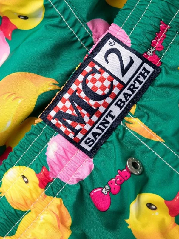 ( Neue Saison ) MC2 Saint Barth Badeshorts Mit Enten-Print Herren – Bild 3