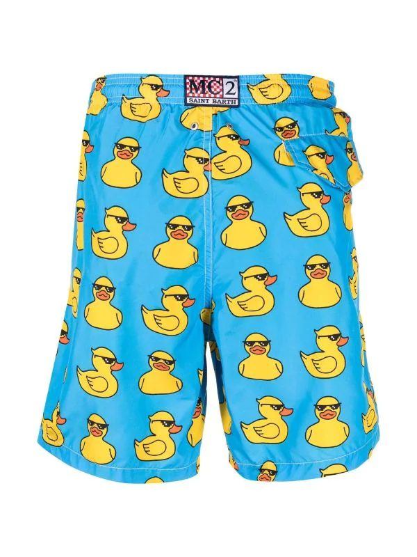 ( Neue Saison ) MC2 Saint Barth Badeshorts Mit Grafischem Print Herren – Bild 2