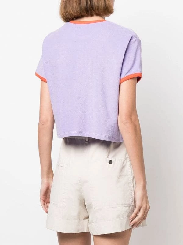 ( Neue Saison ) MC2 Saint Barth T-Shirt Mit Logo-Print Damen – Bild 4