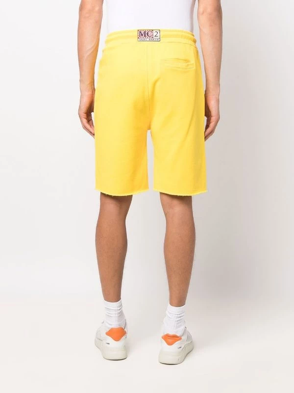 ( Neue Saison ) MC2 Saint Barth Joggingshorts Mit Text-Print TRP 91 00693B – Bild 4