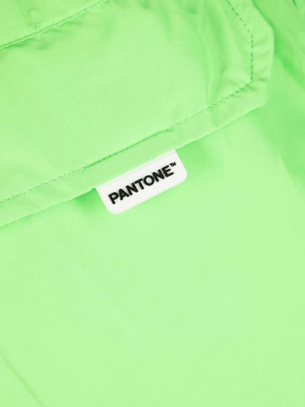 ( Neue Saison ) MC2 Saint Barth 75 GREEN FLUO X Pantone Badeshorts Herren – Bild 3