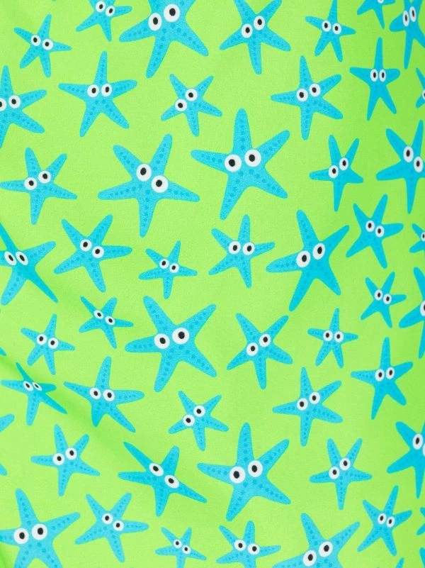 ( Neue Saison ) MC2 Saint Barth Badeshorts Mit Seesterne-Print 7531 POSTER STARFISH – Bild 3