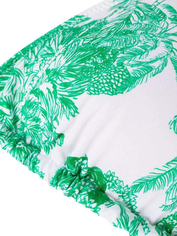 ( Neue Saison ) MC2 Saint Barth Bikinioberteil Mit Print 02015B VERDE – Bild 3