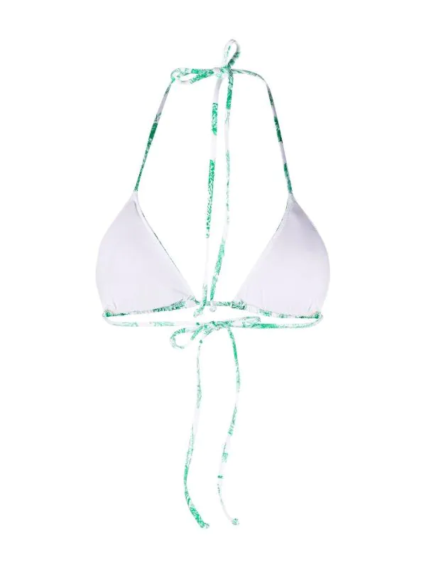 ( Neue Saison ) MC2 Saint Barth Bikinioberteil Mit Print 02015B VERDE – Bild 2