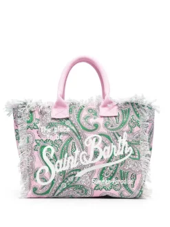 ( Neue Saison ) MC2 Saint Barth Shopper Mit Paisley-Print Damen