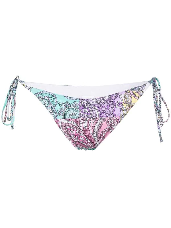 ( Neue Saison ) MC2 Saint Barth Bikinihöschen Mit Paisley-Print Damen