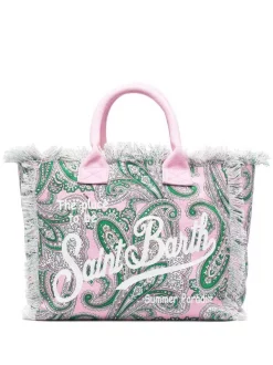 ( Neue Saison ) MC2 Saint Barth CACHEMIREVIBE21 Tasche Mit Grafischem Print Damen