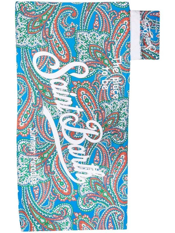 ( Neue Saison ) MC2 Saint Barth Stranddecke Mit Paisley-Print Damen – Bild 3