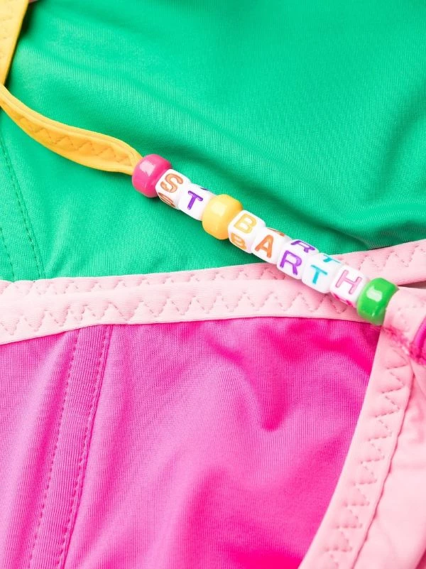 ( Neue Saison ) MC2 Saint Barth Bikini In Colour-Block-Optik Damen – Bild 4