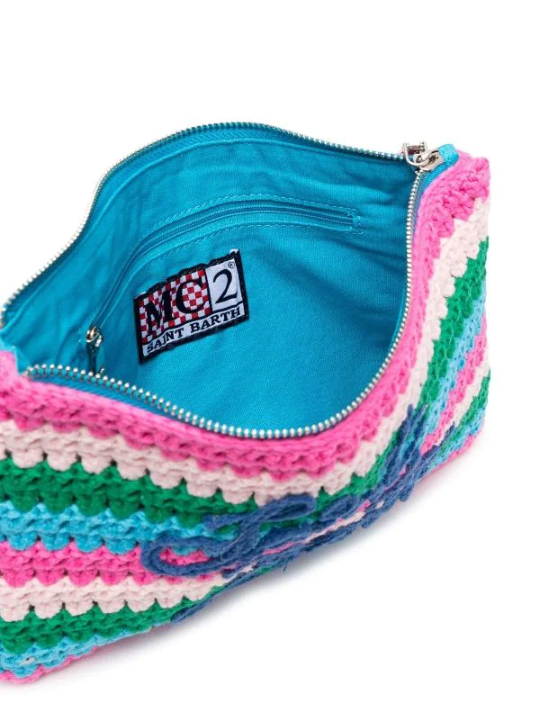 ( Neue Saison ) MC2 Saint Barth Parisienne Clutch Damen – Bild 5