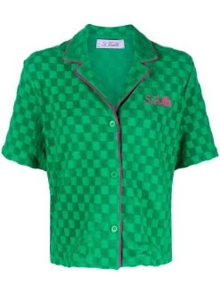 ( Neue Saison ) MC2 Saint Barth Jacquard-Hemd Mit Wal SPCHECKY5721