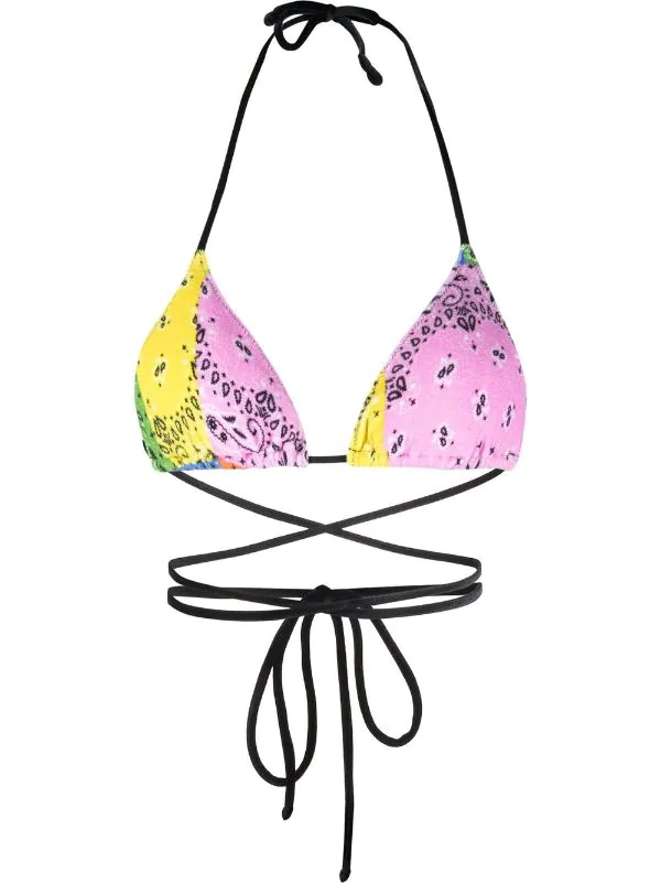 ( Neue Saison ) MC2 Saint Barth Veronika Bikini Mit Print Damen