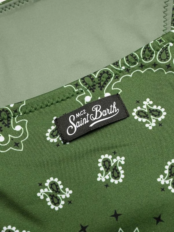 ( Neue Saison ) MC2 Saint Barth BANDANNA CHARMS 5201 Bikinihöschen Mit Bandana-Print Damen – Bild 3