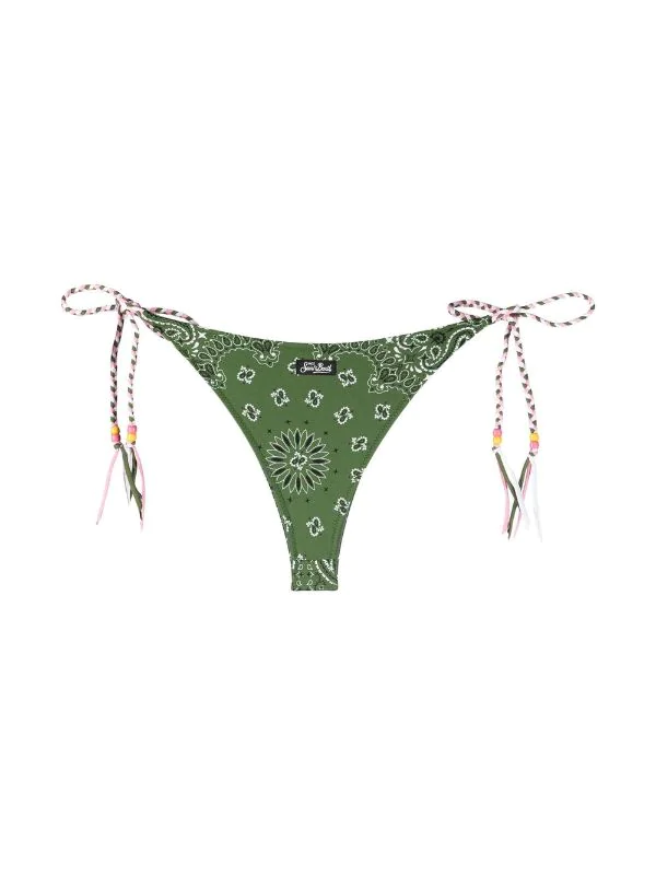 ( Neue Saison ) MC2 Saint Barth BANDANNA CHARMS 5201 Bikinihöschen Mit Bandana-Print Damen – Bild 2