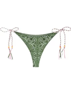 ( Neue Saison ) MC2 Saint Barth BANDANNA CHARMS 5201 Bikinihöschen Mit Bandana-Print Damen