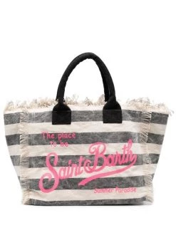 ( Neue Saison ) MC2 Saint Barth Shopper Mit Logo Damen