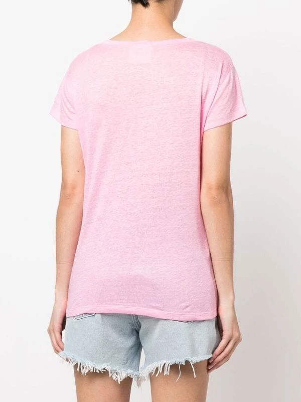 ( Neue Saison ) MC2 Saint Barth 21 PINK Eloise Moscow T-Shirt Damen – Bild 4