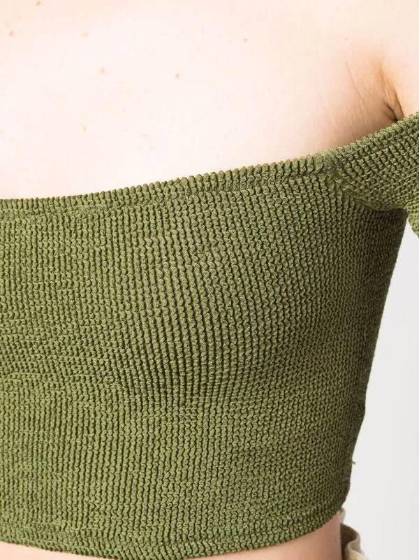 ( Neue Saison ) MC2 Saint Barth WR52 GREEN Schulterfreies Oberteil Damen – Bild 5