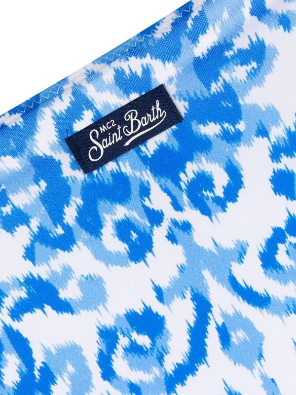 ( Neue Saison ) MC2 Saint Barth Multicolore Animal-print Side-tie Bikini-bottoms Damen – Bild 3