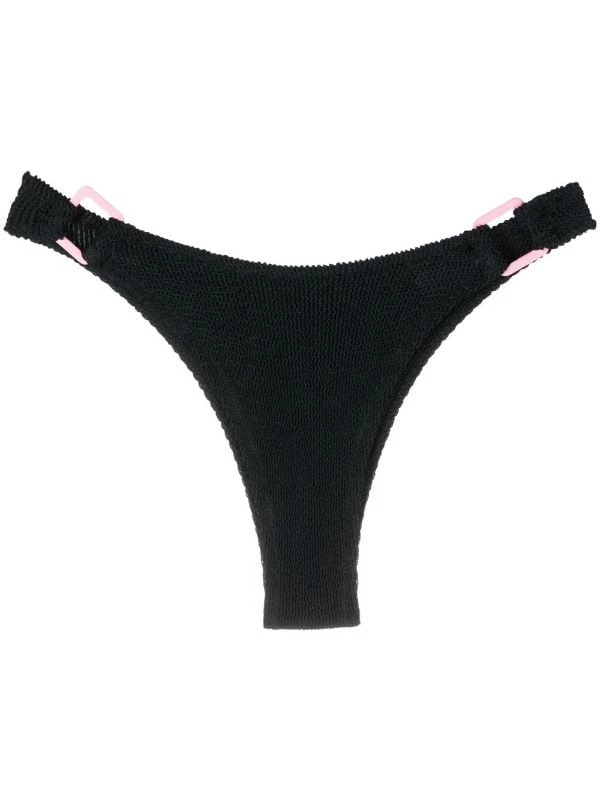 ( Neue Saison ) MC2 Saint Barth Ever Seersucker-Bikinihöschen WR 00