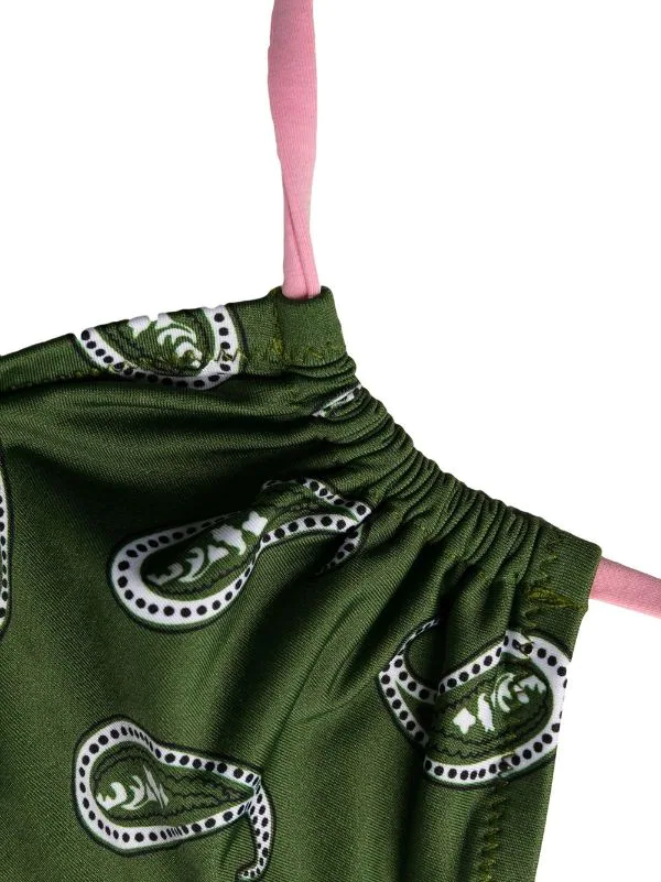 ( Neue Saison ) MC2 Saint Barth LOVEPAISLEY52 Paisley Print Bikini Damen – Bild 4